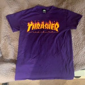 Thrasher purple shirt